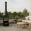 Firestar DN 650 schwarz Outdoor Grillkamin Garvvens