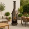 Firestrar DN 550 Swing braun Outdoor Grillkamin Garvens