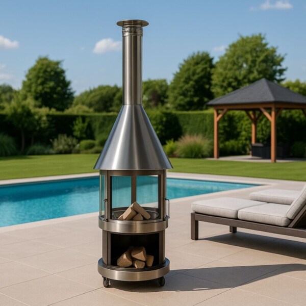Firestar-DN-700-Swing-Glas-Edelstahl-gebuerstet-Outdoor-Grillkamin