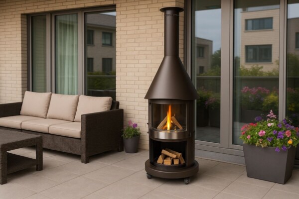 Firestar-DN-800-Braun-Metallic-Outdoor-Grillkamin-Garvens