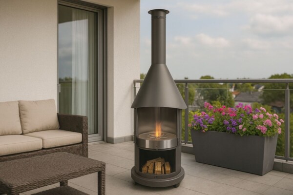 Firestar-DN-800-Swing-Glas-dunklegrau-Outdoor-Grillkamin-Garvens