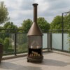 Firestar DN 800 Swing braun metallic Outdoor Grillkamin Garvens