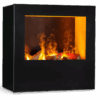 Magma Infrarotkamin S in schwarz | Elektrokamin mit Wasser