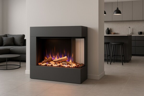 Glow-Fire-Elektrokamin-Portia-mini-grau-rechts-offen-Optiflame-Garvens