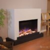 Elektrokamin PR4 weiß | Glow Fire | E-Motion 3D / Garvens