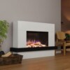 Elektrokamin PR9 weiß | Glow Fire | E-Motion 3D / Garvens
