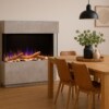 Glow Fire Elektrokamin PR 16 Betonlook E-Motion Garvens