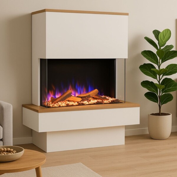 Glow-Fire-Elektrokamin-PR18-weiss-Eiche-E-motion-Garvens