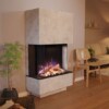 Elektrokamin PR14 Betonlook | Glow Fire | E-Motion 3D / Garvens