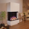 Elektrokamin PR14 weiß | Glow Fire | E-Motion 3D / Garvens