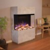 Elektrokamin PR15 Betonlook | Glow Fire | E-Motion 3D / Garvens