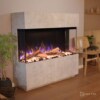 Elektrokamin PR16 Betonlook | Glow Fire | E-Motion 3D / Garvens